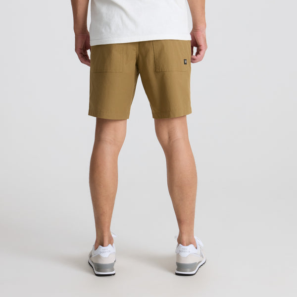 Roark Layover Pro Traveler Shorts In Dark Khaki