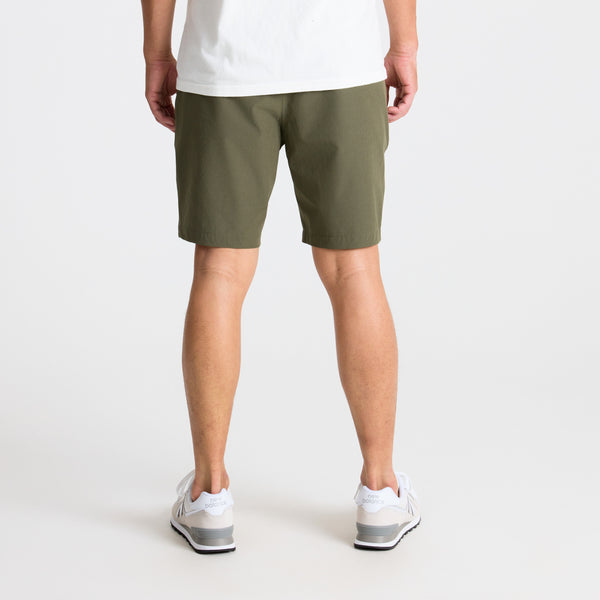 Roark Layover Pro Traveler Shorts In Military