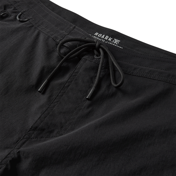 Roark Layover Trail Shorts - Black | Roark