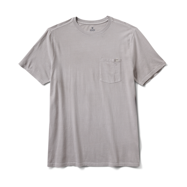 roark Made To Fade Short Sleeve Tee in Washed Grey