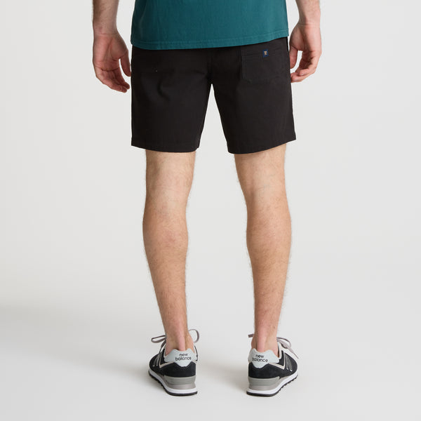 Roark Made To Fade Shorts In Washed Black
