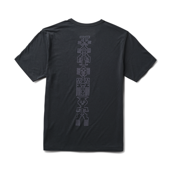 roark Mathis Active Short Sleeve Tee in Charcoal