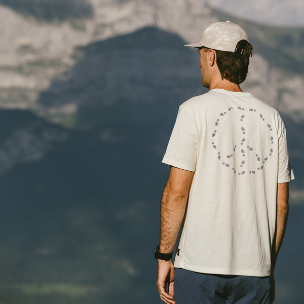 Roark Mathis Active Short Sleeve Tee In Unbleached