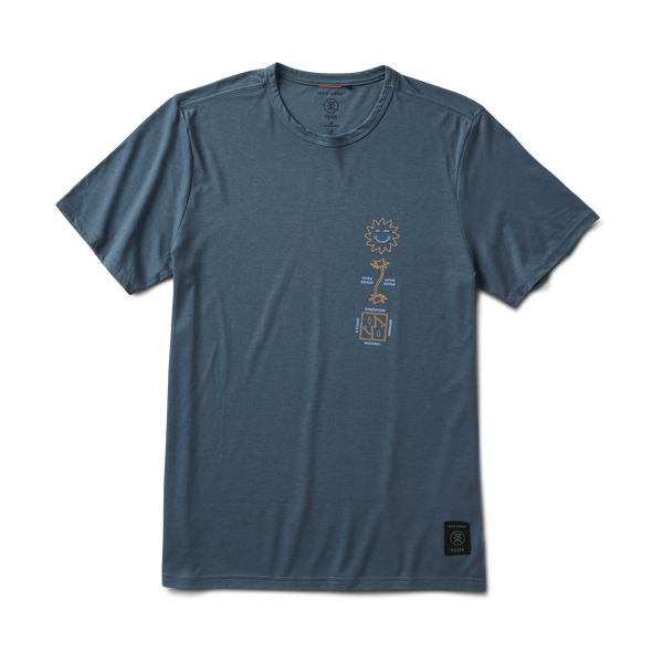 roark Mathis Short Sleeve Active Tee - Blue | Roark