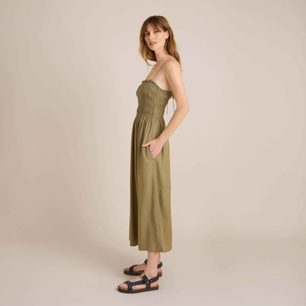 Roark Meadow Dress In Aloe