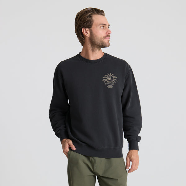 Roark Moto Fleece In Onyx