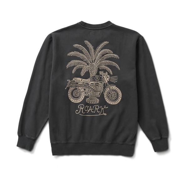 roark Moto Fleece in Onyx