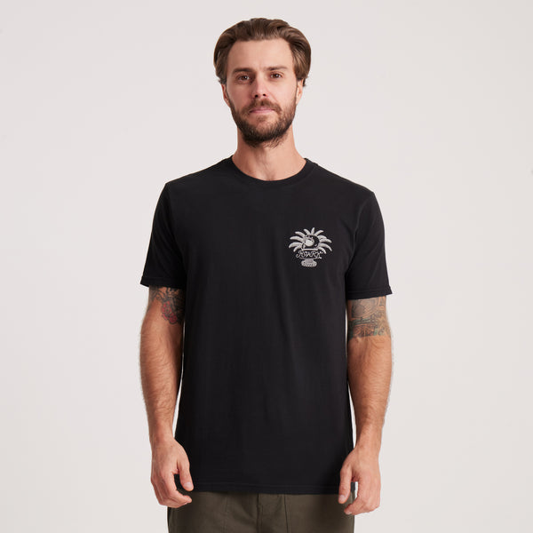 Roark Moto Premium Tee In Black