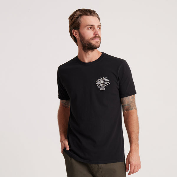 Roark Moto Premium Tee In Black
