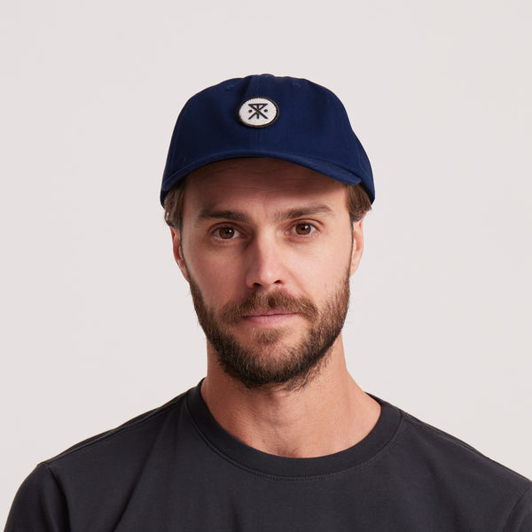 Roark Nomad Snapback Hat In Navy