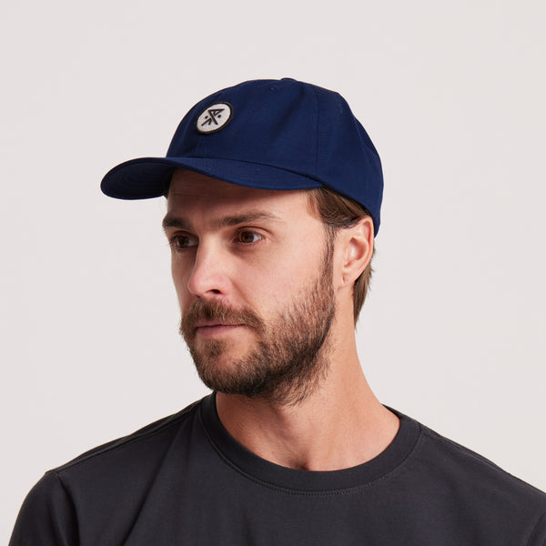 Roark Nomad Snapback Hat In Navy