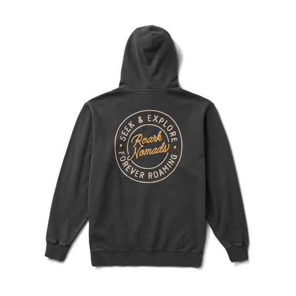 roark Nomads Badge Fleece in Onyx