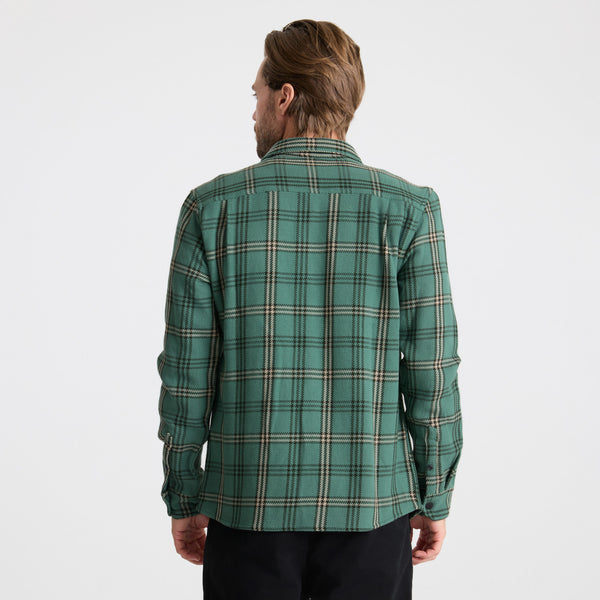 Roark Nordsman Cotton Flannel In Slate Green