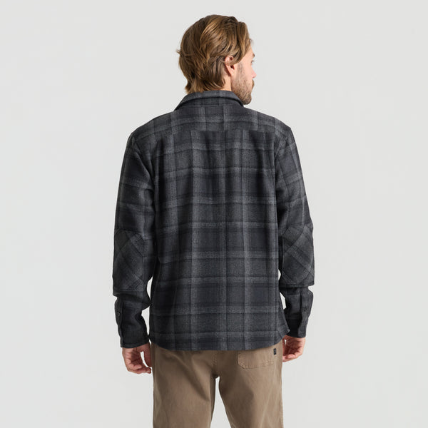 Roark Nordsman Flannel In Black Heather
