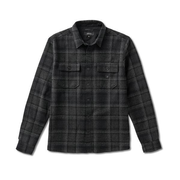 roark Nordsman Flannel in Black Heather