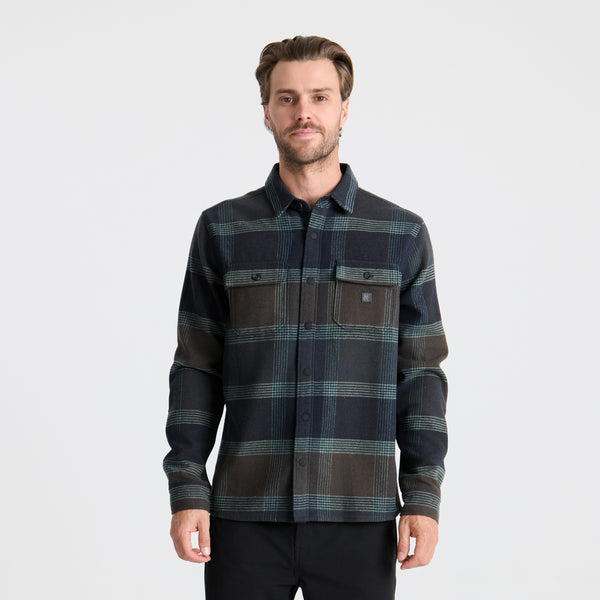 Roark Nordsman Flannel In Deep Navy