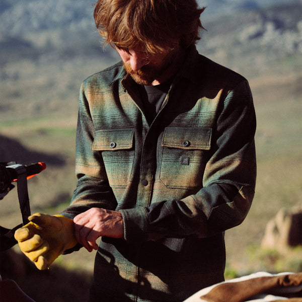 Roark Nordsman Flannel In Forest