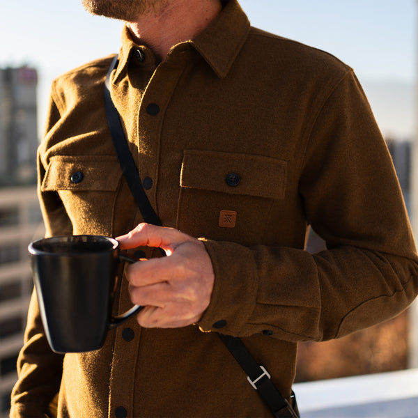 Roark Nordsman Flannel In Otter