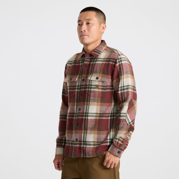 Roark Nordsman Flannel In Sangria