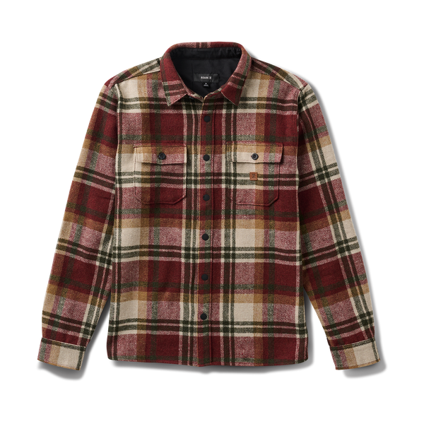 roark Nordsman Flannel in Sangria