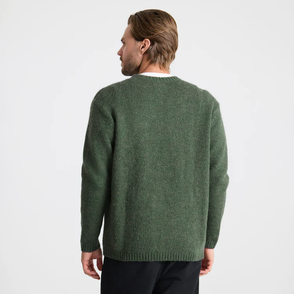 Roark Nordsman Wool Sweater In Dark Forest