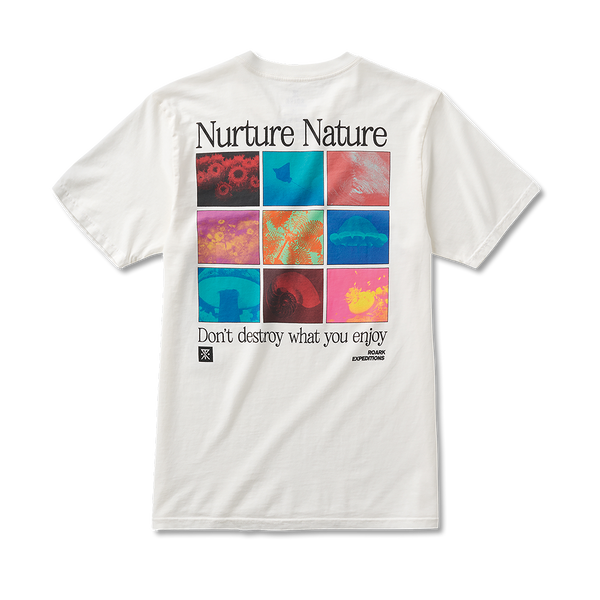 roark Nurture Nature Premium Tee in Off White