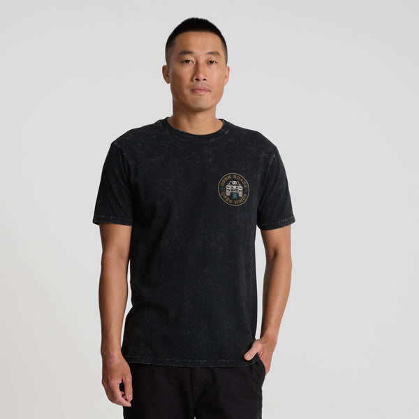 Roark Open Roads Premium Tee In Black