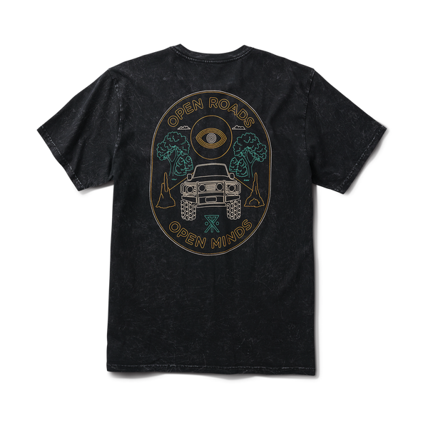 roark Open Roads Premium Tee in Black