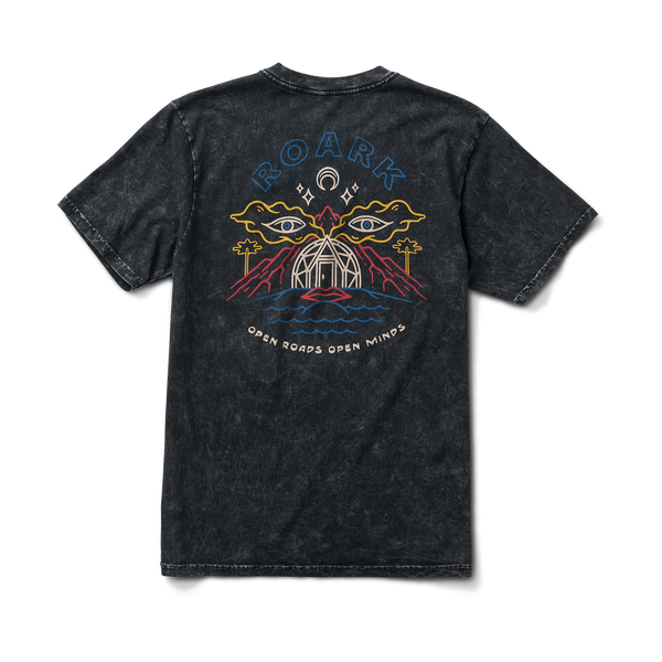 roark Open Roads Premium Tee in Black