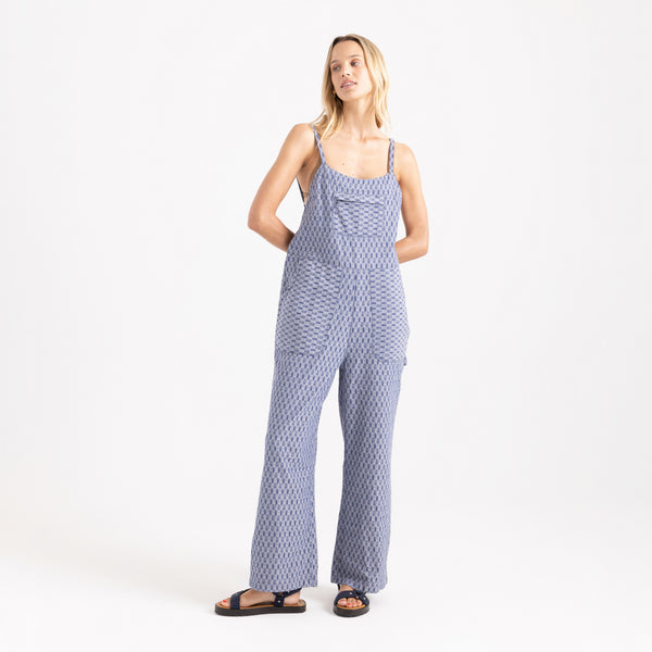 roark Paseo Overall Jumpsuit in Indigo
