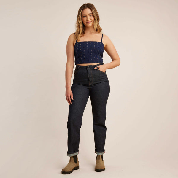 Roark PIC Cami Tank Top - Dark Navy | Roark