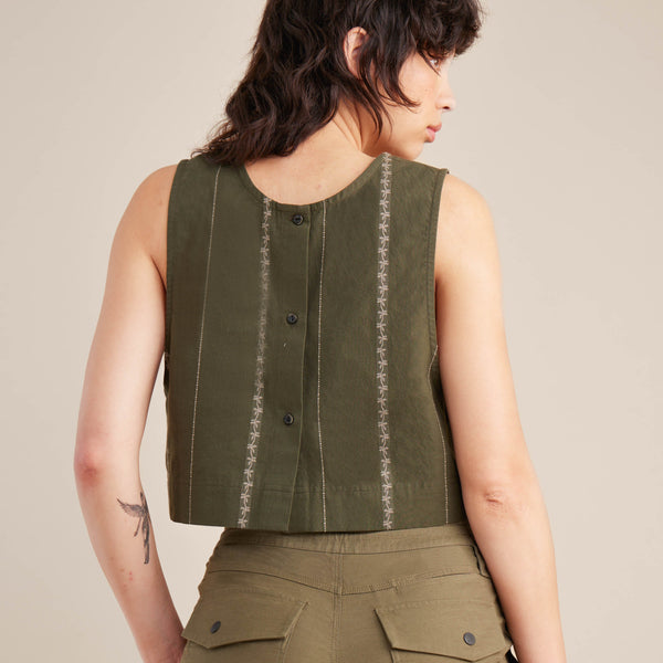 Roark PIC Tank Top - Dark Military | Roark