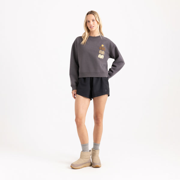 roark Port Crew in Faded Black