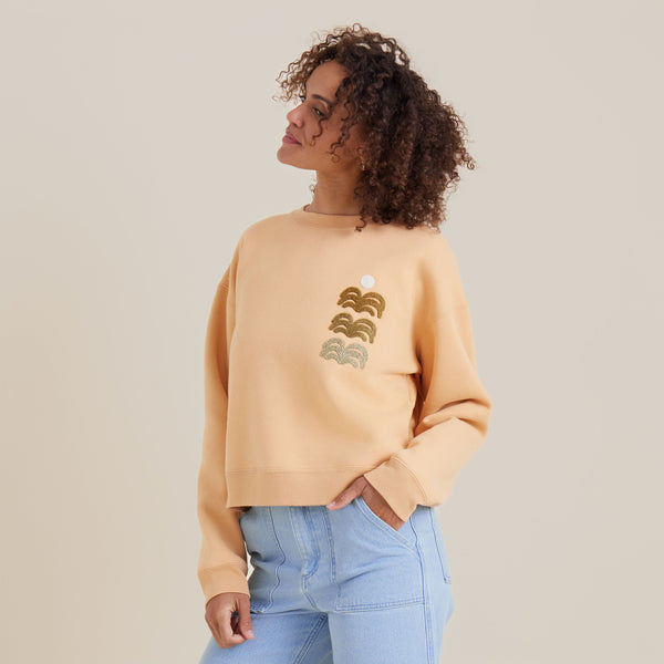 Roark Port Crew In Tangerine