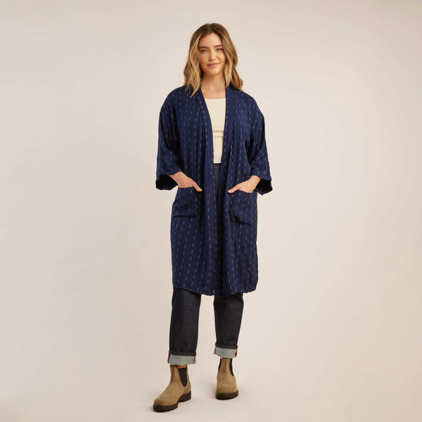 roark Rishiri Robe - Dark Navy | Roark