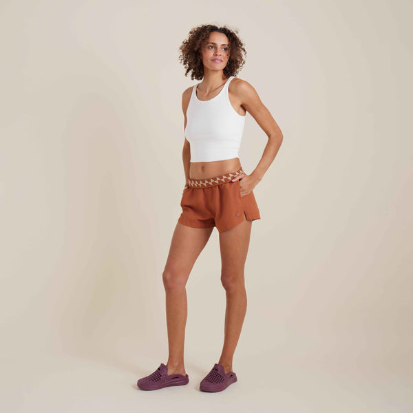 Roark River Hybrid Shorts In Coconut Shell