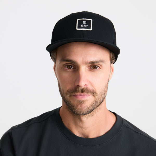 Roark Safecamp Snapback Hat In Black