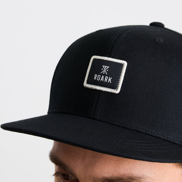 Roark Safecamp Snapback Hat In Black