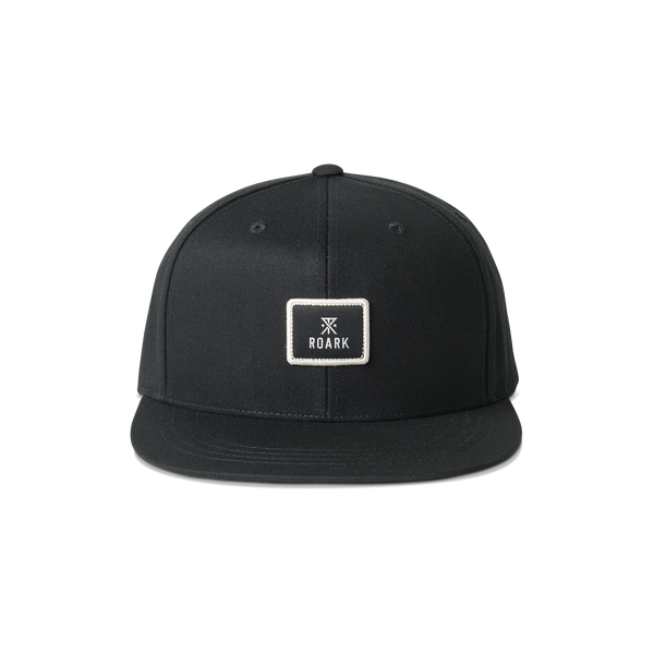 roark Safecamp Snapback Hat in Black