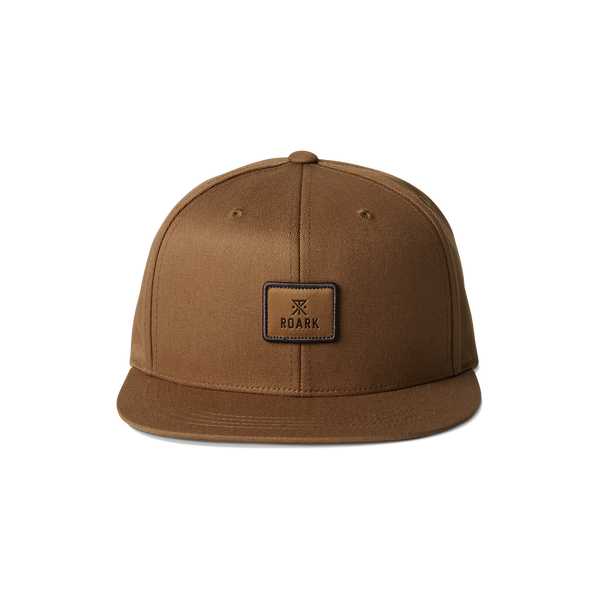roark Safecamp Snapback Hat in Dark Khaki