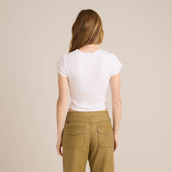 Roark Seeker Icon Premium Tee In White