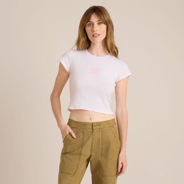 roark Seeker Icon Premium Tee in White