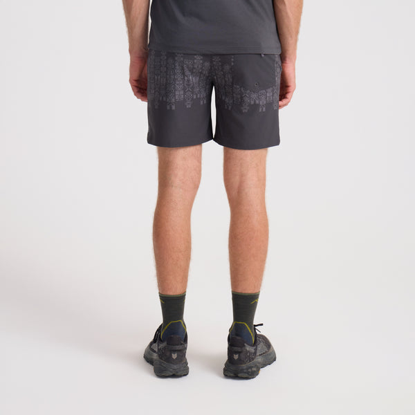 Roark Serrano 7" Active Stretch Shorts In Charcoal