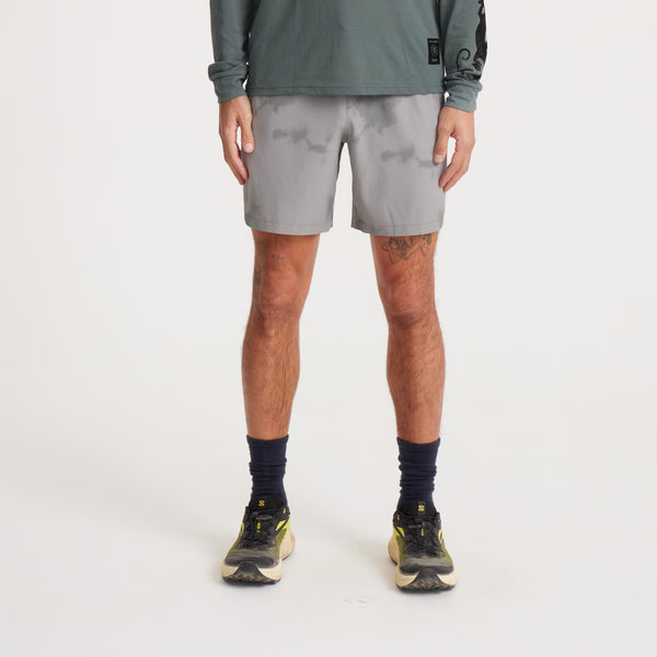 Roark Serrano 7" Shorts In Ghost Grey