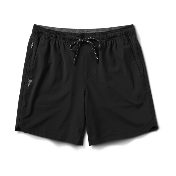 roark Serrano Active Stretch Shorts in Black