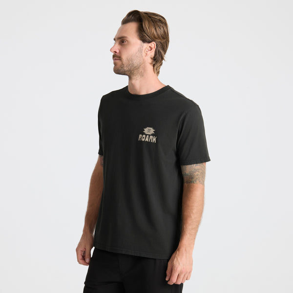 Roark Surfista Premium Tee In Black