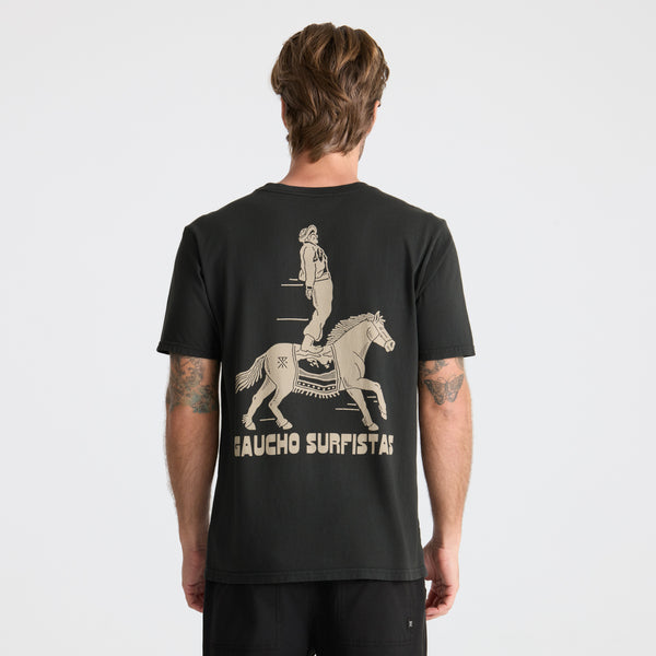 Roark Surfista Premium Tee In Black