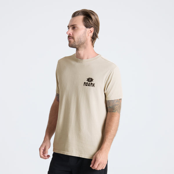 Roark Surfista Premium Tee In Fossil