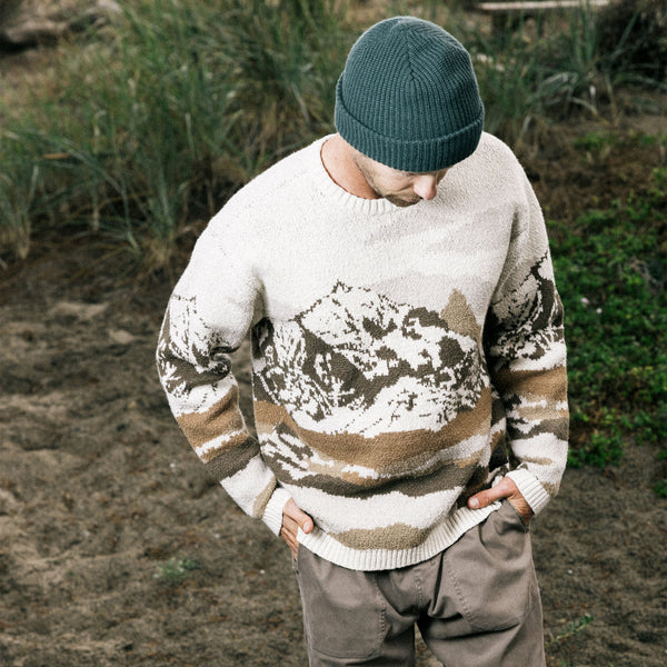 Roark Tierra Del Sur Sweater In Khaki