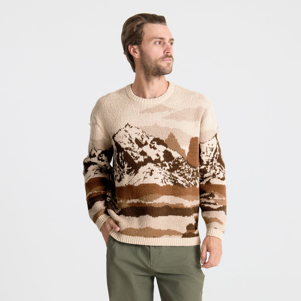 Roark Tierra Del Sur Sweater In Khaki